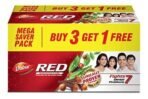 Dabur Red Paste - India's No.1 Ayurvedic Paste, Provides Protection Plaque Removal, Toothache, Yellow Teeth, Bad Breath- 600g (150gm*4) & Dabur Amla Hair Oil - for Strong, Long and Thick Hair 275ml - Fast UK Delivery - Image 3