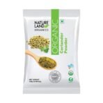 Natureland Organics Coriander/Dhaniya Powder 200 gm - Organic Healthy Spices - Fast UK Delivery
