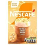 Nescafe Vanilla Cookie Dough Latte, Dessert Edition 7 Sachets, 136g (Imported) - Fast UK Delivery