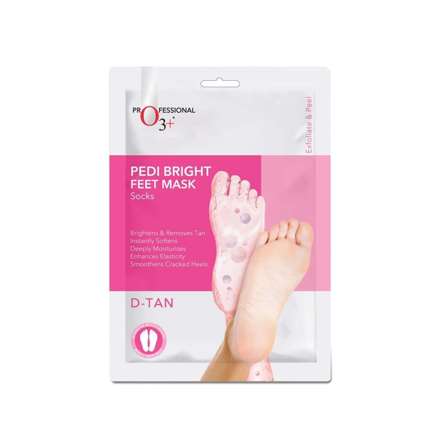 uk513co9FNsWL-1-1.jpg O3+ Pedi Bright Foot Socks Cream Mask - Fast UK Delivery - Image 1