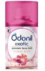 DABUR Odonil Exotic Automatic Spray Refill - 225Ml | Floral Bliss | 2X Long Lasting | Fits All Machines | 2200 Sprays Guaranteed | Lasts Upto 60 Days - Fast UK Delivery
