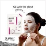 DR.RASHEL White Skin Face Sheet Mask With Serum For Women And Men | All Skin Types | Repairing & Nourishment | Soothing And Hydrating | Paraben Free | Pack Of 2 | 20 Grams Each - Image 6