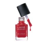 LAKME Absolute Gel Stylist Nail Color, Scarlet Red, 12 ml - Fast UK Delivery