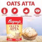 Bagrry's Oats Atta 1000gm Pouch | High in Protein & Fibre | Helps Manage Weight & Reduce Cholesterol | Non GMO | Healthy Oats Atta |100% Whole Grain Oats Atta - Fast UK Delivery - Image 4
