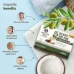 Ayouthveda Delicate Skin Pure Castile Soap | With the Goodness of Tulsi, Neem, Coconut & Olive Oil | Cleanse, Tones & Rejuvenates Skin | Handmade Soap Without Harsh Chemical (Pack Of 2-100g each) - Fast UK Delivery - Image 5