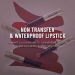 Swiss Beauty Non-Transfer Waterproof Lipstick with Jojoba Seed Oil | Matte Finish | Long-Lasting | Highly Pigmented | Shade- Mauve Taupe, 3gm - Fast UK Delivery - Image 5