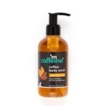mcaffeine Coffee Body Wash With Almonds | De-Tan & Deep Cleansing Shower Gel|Enriched With Vitamin E&In Energizing Nutty Almond Aroma|Shower Gel|Suitable For All Skin Types|For Both Men&Women - 200Ml - Fast UK Delivery