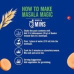 Quaker Instant Oats 400g, Masala Magic, Made with Wholegrain oats, Ready in 3 min, Source of Protein & Fibre, Delicious Snack, Nutritious Oats - Fast UK Delivery - Image 6