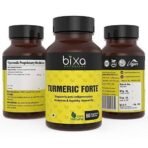 Bixa Botanical TURMERIC FORTE Curcumin Capsules with Organic pepper and Turmeric | Supports Healthy immunity 60 veg capsules (450mg) Pack of 1 - Image 4