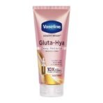 Vaseline Gluta-Hya Dewy Radiance Lotion for Face & Body | Gives Brighter Skin | Glutathione & Niacinamide Infused Moisturizer, 200ml - Fast UK Delivery