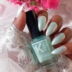 KINDED Nail Paint Long Lasting Lacquer Quick Drying Nail Polish Enamel for Girls Women With One Coat Single Stroke Application (9 ml, Metallic Finish, Shade 51 Chrome Sea Green) - Fast UK Delivery - Image 4