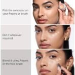 Mila Beaute Conceal It Pot Concealer with Brush | Enriched With SPF 15 and Vitamin E | Light Weight Concealer | Long Lasting Coverage | Natural Matte Finish | Covers All Skin Concerns | Easily Blendable Concealer For Face Makeup | Shade - (06 Natural Nude, 4g) - Fast UK Delivery - Image 7