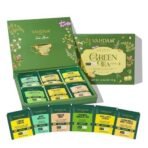 VAHDAM, Green Tea Variety Pack Sampler Assortment (36 Pyramid Tea Bags, 6 Flavor) | Non-GMO Project Verified Himalayan Green Tea with No Artificial Ingredients | Valentines Day Tea Gift Sets - Fast UK Delivery - Image 2