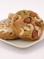 Organic Bites Pure Desi Ghee Sohan Halwa I Jodhpur Sweet Dry Fruit Soan Halwa I Sohan Halwa I Soan Halwa (Box Pack) -400 gm - Fast UK Delivery