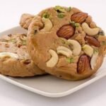 Organic Bites Pure Desi Ghee Sohan Halwa I Jodhpur Sweet Dry Fruit Soan Halwa I Sohan Halwa I Soan Halwa (Box Pack) -400 gm - Fast UK Delivery
