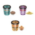 KONFIZ Dark Choco Chips, White Choco Chips & Butterscotch Nut combo pack-3pcs packing - Fast UK Delivery