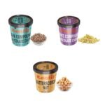 KONFIZ Dark Choco Chips, White Choco Chips & Butterscotch Nut combo pack-3pcs packing - Fast UK Delivery