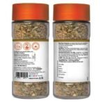 Keya Pizza Seasoning | All Natural & Healthy Spice Blend for Pizza, Pasta & More | Glass Bottle | Premium Herbs and Spices | Contains Freeze dried herbs| Export Quality | No Preservatives | The rich aroma that lasts | 45g - Fast UK Delivery - Image 3
