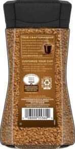 Nescafe Taster's Choice French Roast Medium Dark Complex & Bold Instant Coffee Bottle, 198g - Fast UK Delivery - Image 4