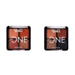 Glam 21 Little One 4-in-1 Eyeshadow Palette Ultra pigmented, |Little Lady-04 Little One 4-in-1 Eyeshadow Palette Ultra pigmented, Easy to blend Long Lasting Eye Make Up Kit |Artist Love-01 - Fast UK Delivery