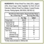 Dhampure Speciality Gur Jaggery Atta Cookies Biscuit, 400Grams (2 X 200G) | Healthy Snacks - Fast UK Delivery - Image 6