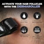 Beardo Hair Growth Vitalizer Serum 60 milligrams & Dermaroller For Men 0.5 mm| Biotin| Redensyl For Stem Cell Activation| Caffeine Product For DHT Blocking | Non-Sticky, Non-Oily & Non-Greasy - Fast UK Delivery - Image 5