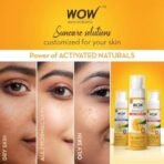 WOW Skin Science Sunscreen Gel For All Skin Types | SPF 55 PA++++ | With Glutathione & Aloe Vera Extract | Lightweight | Quick Absorbing | No White Cast | UVA & UVB Protection | 100 ml - Fast UK Delivery - Image 4