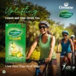 GOODRICKE Symphony Green Tea Lemon & Mint Flavour, 25 Tea Bags (Pack of 2) | 100% Natural Flavour, Detoxifies & Boost Immunity,90gram - Image 3