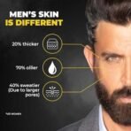 Beardo Ultraglow Facewash (50ml) & Face Cream (60gm) Facewash that Enhances & Balances Skin Tone Aloe Vera, Vitamin E | Ultraglow Facewash & Face Cream - Fast UK Delivery - Image 4