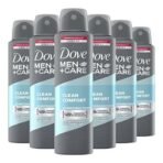 Dove Men+Care Dry Spray Antiperspirant Deodorant Clean Comfort, Up To 48 hrs Protection From Sweat & Odour, Instantly Dry for Cleaner Feel, Dermatologically Proven Formula, Soothes & Moisturises Skin, Long-Lasting Crisp Fragrance, 150 ml - Fast UK Delivery - Image 2