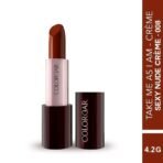 Colorbar Take Me As I Am Vegan Cr?me Lipstick Sexy Nude Cr?me-008 - Fast UK Delivery - Image 3