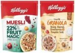 Kellogg's Muesli with 21% Fruit, Nut & Seeds & Crunchy Granola Honey, Almonds, Strawberries & Pumpkin Seeds| Breakfast Cereals | Multigrain, 450g - Fast UK Delivery - Image 2