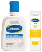 Cetaphil Combination Skin Sun Spf 50 Sunscreen Very High Protection Light Gel Water Resistant Vitamin E 50 Ml Pack Of 1 Oily Skin Cleanser Daily For Oily Acne Prone Skin Gentle Foaming 125Ml - Fast UK Delivery
