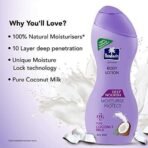 Parachute Advansed Deep Nourish Body Lotion for Women & Men, Dry Skin, 250ml | Pure Coconut Milk, 100% Natural, 72h Moisturisation - Fast UK Delivery - Image 5