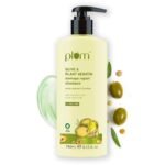 Plum Olive and Plant Keratin Shampoo for Dry, Damaged Hair, with Olive Oil, Plant Keratin, Macadamia Oil I Plant Keratin Shampoo For Women & Men | Sulphate and Paraben Free I 250ml - Fast UK Delivery