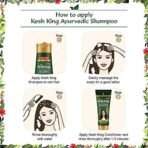 Kesh King Ayurvedic Anti Hairfall Shampoo| Reduces hairfall | 21 Natural Ingredients |No Paraben & No Silicon | With the goodness of Aloe Vera, Bhringraja and Amla for Silky, Shiney - 600 ml - Fast UK Delivery - Image 5