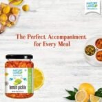 Natureland Organics Lemon Pickle 350 Gm - Organic Healthy Pickles - Fast UK Delivery - Image 2