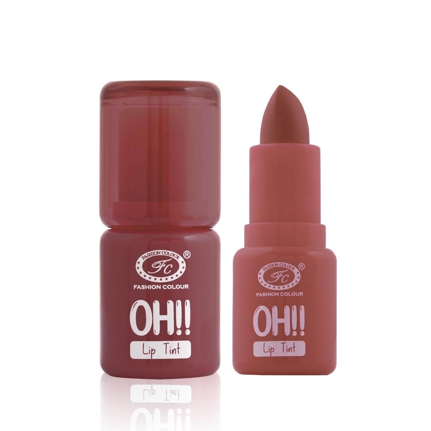 uk5165027RSzL-1-1.jpg Fashion Colour Oh Lip Tint | Velvet Touch Hydra Lips | 10hrs of Hydration | Non-Sticky Formula | Tinted Lip Balm | Shade- (Chocolate, 3.8g) - Fast UK Delivery - Image 1