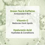 mCaffeine Vitamin C Face Wash for Women with Green Tea & Hyaluronic Acid | Oil Control Face Wash for Oily Skin, Dull & Dry Skin | For Hot & Humid Conditions - 75ml - Fast UK Delivery - Image 4