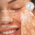 mcaffeine 2% Salicylic Acid Niacinamide & Matcha Tea Face Wash|Anti Acne Cleanser For Pimples|Suitable For Acne Prone & Oily Skin|Fights 99% Bacteria|Sulphate Free Face Wash For Women And Men-100 Ml - Fast UK Delivery - Image 4