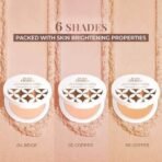 Just Herbs Oil Control Radiance Booster Age Defying Compact Powder for face Makeup 9g - Fast UK Delivery - Image 5