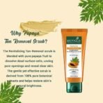 Biotique Papaya Tan Removal Brightening & Revitalizing Face Scrub | Gentle Exfoliation | Smooth and Clear Complexation | 100% Botanical Extracts| Suitable for All Skin Types | 100g - Fast UK Delivery - Image 5