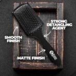 Beardo Instant Shine Hair Combo for Men (Pack of 2) | Serum 50ml, Detangling Brush | Smooth & Shiny, Nourished & Volumnized | Get Salon-like Shine & Smoothness at Home - Fast UK Delivery - Image 4