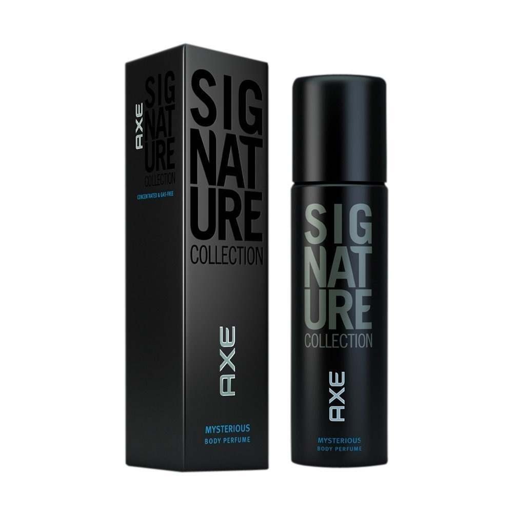 uk516L8x9DQRL-1-1.jpg Axe Signature Body Perfume - Mysterious Carton - 122ml (Pack of 2) - Fast UK Delivery - Image 1