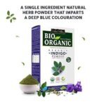 INDUS VALLEY Bio Organic Natural and Pure Indigo Powder | Indigofera tinctoria, Herbal Henna Powder with Amla Powder | Indian Gooseberry for Hair care - (100g*3=300g) Combo - Fast UK Delivery - Image 6