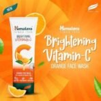 Himalaya Brightening Vitamin C Orange Face Wash | Brightening Face Cleanser | Remove Dull Skin | 100ml - Fast UK Delivery - Image 4