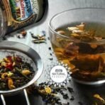 Rooted Peepul Kashmiri Kahwa Green Tea | With Pure Saffron and Rose Petals | All Natural Ingredients - Fast UK Delivery - Image 5