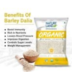 Natureland Organics Barley Dalia 500 Gm - Organic Dalia - Fast UK Delivery - Image 6