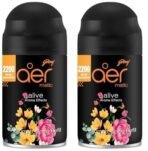 Godrej aer Matic Refill - Automatic Room Fresheners | Alive | 2200 Sprays Guaranteed | Lasts up to 60 days (225ml) (Pack of 2) - Fast UK Delivery - Image 2