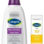 Cetaphil PRO Oil Control Foam Face Wash for Acne & Oily Prone Skin 236ml Combination Skin Sun Spf 50 Sunscreen, Very High Protection Light Gel, Water Resistant, Vitamin E, 50 Ml, Pack Of 1 - Fast UK Delivery